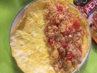 咖喱蛋包饭的做法步骤：7