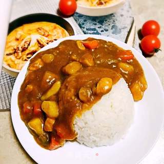 日式咖喱鸡饭的做法步骤:20