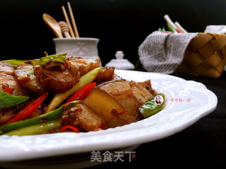 回锅肉的做法步骤：12