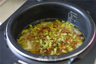 豇豆肉末焖饭的做法步骤:5