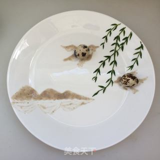 24节气餐盘画——立春的做法步骤:12