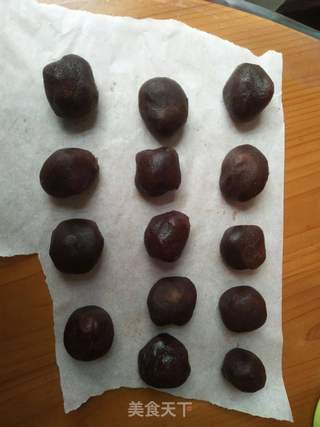 豆沙蛋黄月饼的做法步骤:5