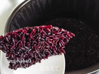 黑米饭的做法步骤:4