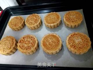 广式月饼的做法步骤:9