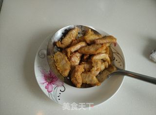 焦熘肉段的做法步骤:9