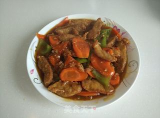 焦熘肉段的做法步骤:16