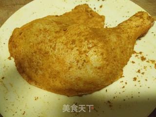 盐焗鸡腿(面包机版)的做法步骤:3