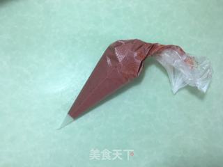 心形彩绘芒果蛋糕卷的做法步骤：21