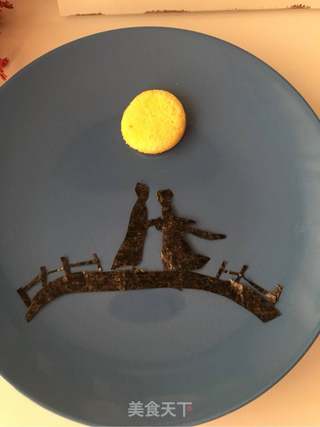 七夕拼盘的做法步骤:9