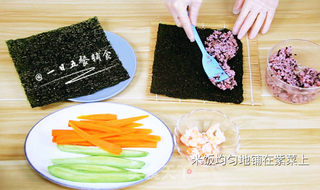 桃红大虾寿司卷的做法步骤:11