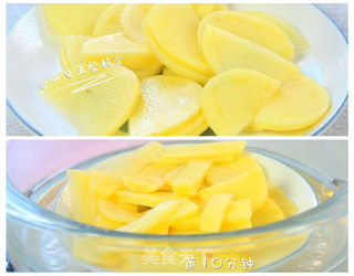 土豆嫩肉饼的做法步骤:2