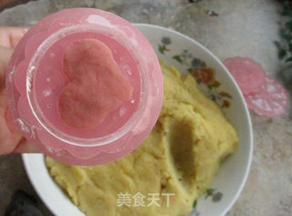 低糖绿豆糕的做法步骤:9