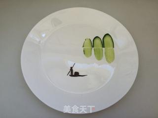 雨水节气餐盘画的做法步骤:9