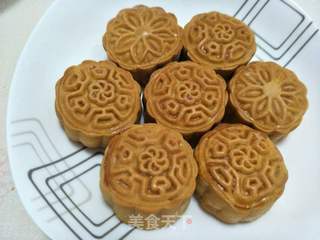 豆沙馅月饼的做法步骤:10