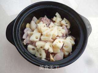 藕块炖排骨的做法步骤:7
