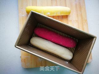 天然彩色吐司的做法步骤:4