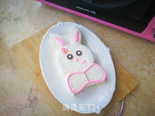 椰蓉兔子蛋糕的做法步骤:11