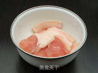紫芋炒肉的做法步骤:2
