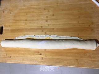 金沙花卷的做法步骤:10