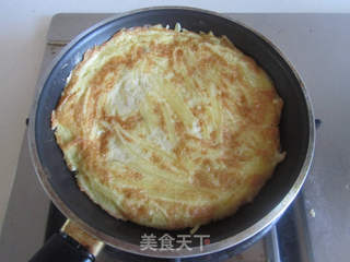 土豆丝饼的做法步骤:6
