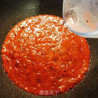 番茄酱意面的做法步骤:8