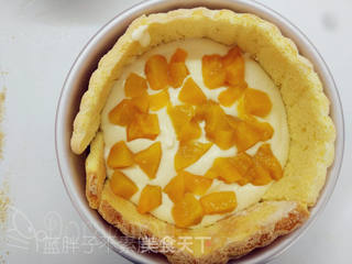 甜到心头的黄桃夏洛特蛋糕的做法步骤:26