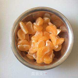 糖水蜜桔的做法步骤:4