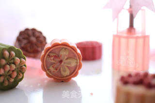 超高颜值的桃山皮月饼的做法步骤:13