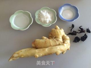 玫瑰子姜的做法步骤：1
