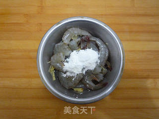 香辣椒盐土豆虾的做法步骤:6