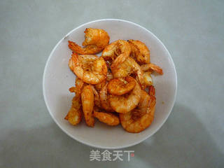 香辣椒盐土豆虾的做法步骤:9