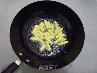 香辣椒盐土豆虾的做法步骤:10