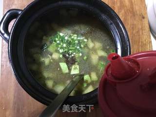 瓜丁麻食汤的做法步骤：21