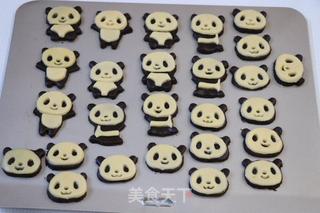熊猫饼干的做法步骤:13