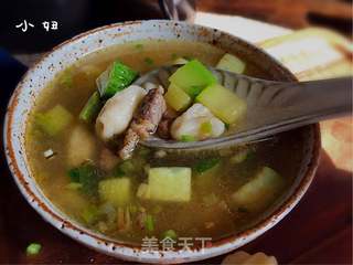 瓜丁麻食汤的做法步骤:23