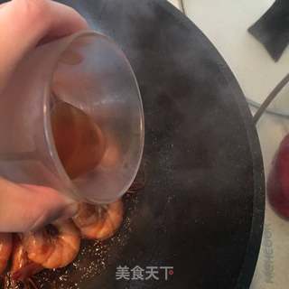 三杯虾的做法步骤:9