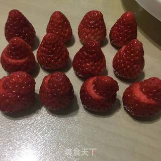 圣诞树桩蛋糕的做法步骤:23