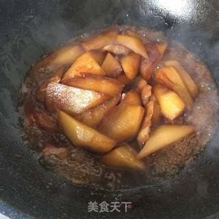 肉汁萝卜的做法步骤:7