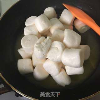 蔓越莓牛轧花生糖的做法步骤:4