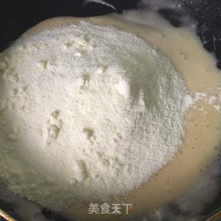 蔓越莓牛轧花生糖的做法步骤:6