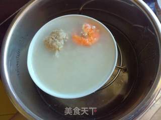 宝宝辅食一一肉末燕麦粥的做法步骤:6