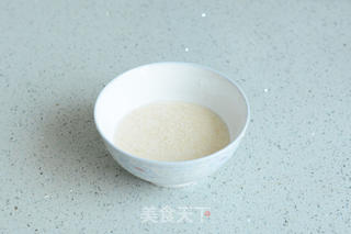 燕麦芒果奶昔的做法步骤:4