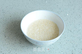 燕麦芒果奶昔的做法步骤:5