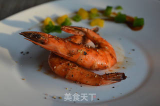 椒香海虾的做法步骤:9