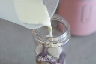 蜜梨紫薯羹的做法步骤:6
