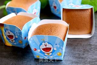 小米蜂蜜戚风的做法步骤:13