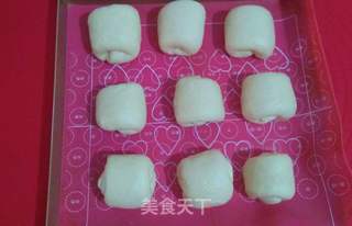 椰浆小面包的做法步骤:9