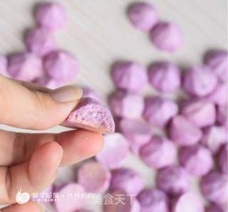 紫薯酸奶溶豆的做法步骤:6