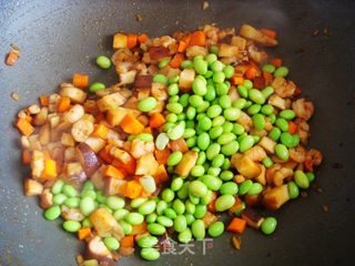 北极虾仁蒸蛋羹的做法步骤：10