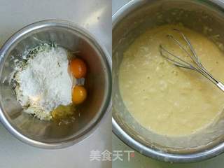 西葫芦蛋饼的做法步骤:2